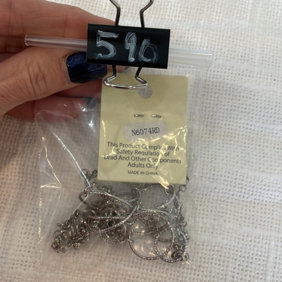 💐5/25 Envy delicate circle chain dainty statement long necklace - Picture 8 of 8